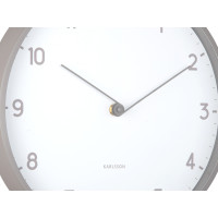 Nástenné hodiny Sencillez Karlsson KA6057GY, 30cm